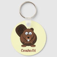 Porte - clé Cartoon Beaver