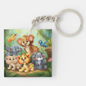Porte-clés Porte - clé Cartoon Buddies (Dos)