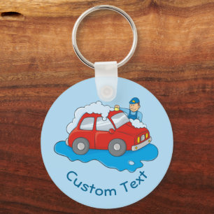 Porte-clés Porte - clé Carwash Man