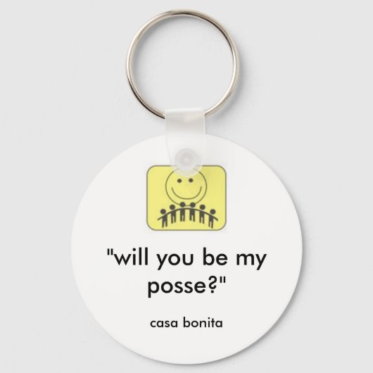 Porte-clés porte - clé casa bonita (Recto)