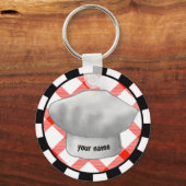 Porte-clés Porte - clé casquette chef (Recto)