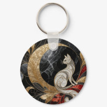 Porte - clé Cat Deco