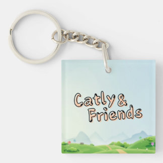 Porte-clés Porte - clé Catly & Friends