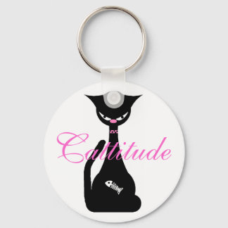 Porte-clés Porte - clé Cattitude