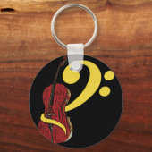 Porte-clés Porte - clé Cello Clef (Recto)