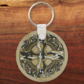 Porte-clés Porte - clé Celtic Cross Bodhran (Recto)