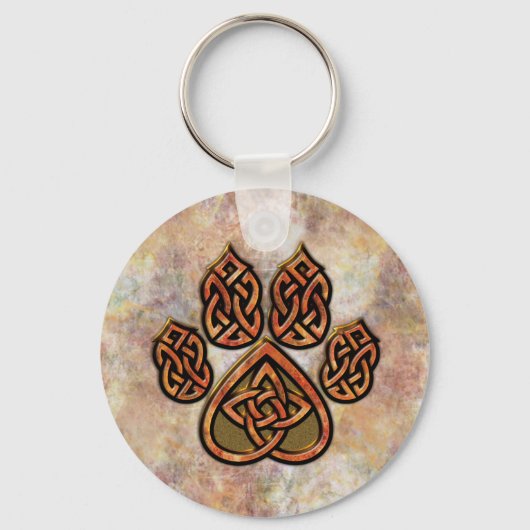 Porte-clés Porte - clé Celtic Pawprint (Recto)