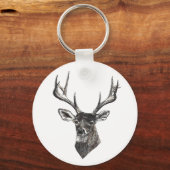 Porte-clés Porte - clé cerf (Recto)