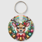 Porte-clés Porte - clé cerf (Recto)