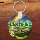 Porte-clés #Porte - clé CERTIFIÉ (Recto)
