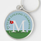 Porte-clés Porte - clé Champion de golf sur mesure Future Gol (Devant)
