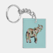 Porte-clés Porte - clé chanceux d'éléphant (Devant gauche)