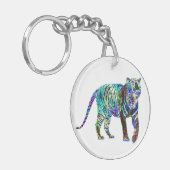 Porte-clés Porte - clé chanceux du tigre | de zodiaque (Devant gauche)