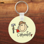 Porte-clés Porte - clé charpentier masculin (Recto)