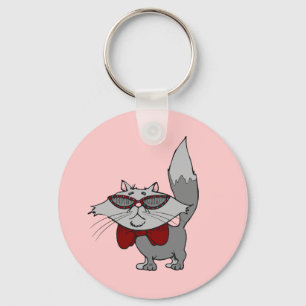 Porte-clés Porte - clé - chat frais