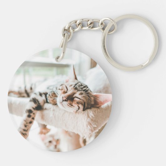 Porte-clés Porte - clé chaton confortable (Dos)