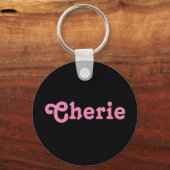 Porte-clés Porte - clé Cherie (Recto)