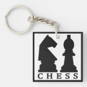 PORTE-CLÉS PORTE - CLÉ CHESS (Devant)