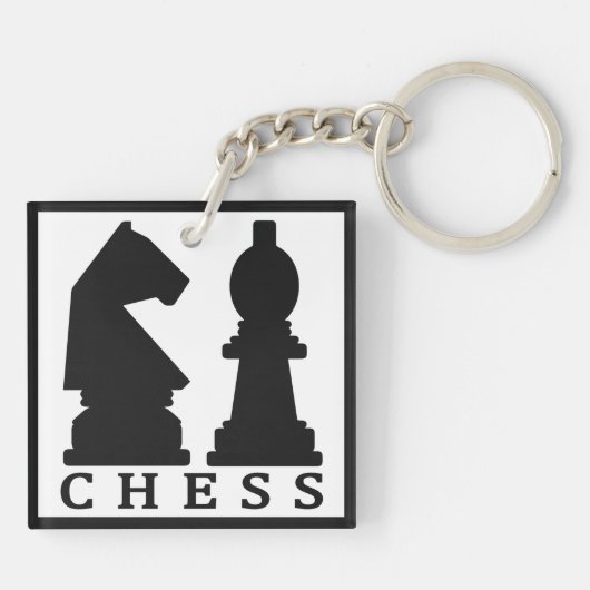 PORTE-CLÉS PORTE - CLÉ CHESS (Dos)