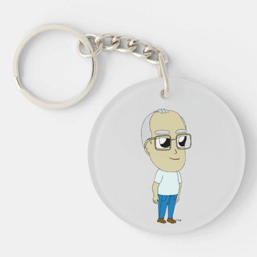 Porte-clés porte - clé chibi (Devant)