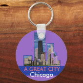 PORTE-CLÉS PORTE - CLÉ CHICAGO (Recto)