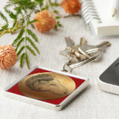 Porte-clés Porte - clé chinois de zodiaque d'astrologie (Côté)