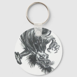 Porte-clés Porte - clé chinois féroce de dragon