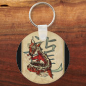 Porte-clés Porte - clé chinois Red Dragon (Recto)