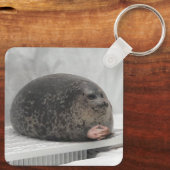 Porte-clés Porte - clé Chonky Seal Meme (Verso)