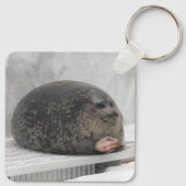Porte-clés Porte - clé Chonky Seal Meme (Dos)