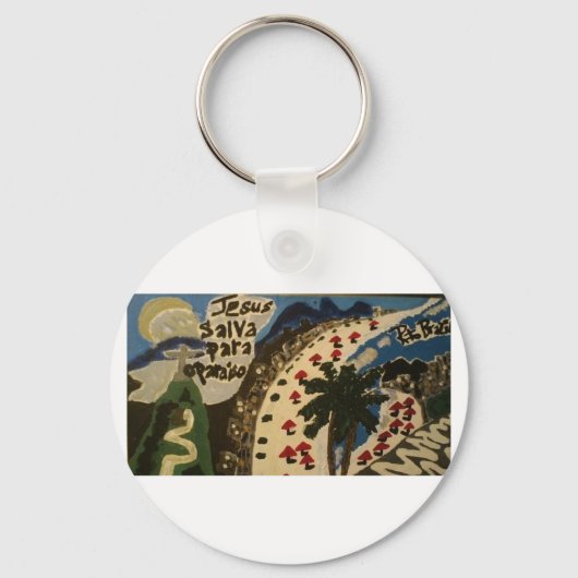 Porte-clés Porte - clé/chrétien brésilien/Rio (Recto)