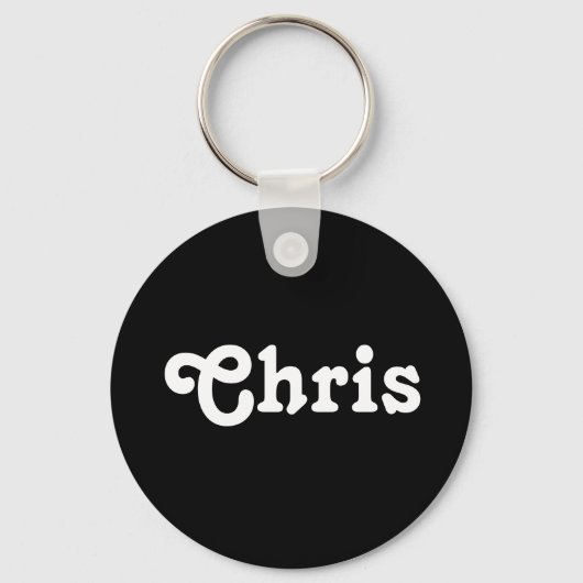 Porte-clés Porte - clé Chris (Recto)