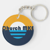 Porte-clés Porte - clé Church MKE (Dos)
