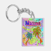 Porte-clés Porte - clé cible de vacances Malibu (Devant gauche)