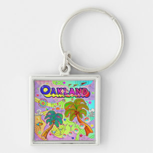 Porte-clés Porte - clé cible de vacances Oakland