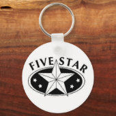 Porte-clés Porte - clé cinq étoiles (Recto)