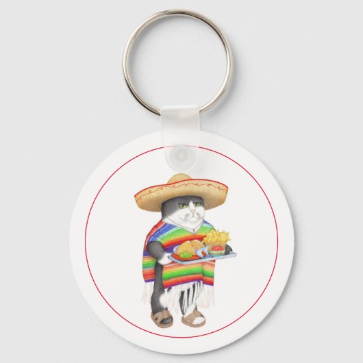 Porte-clés Porte - clé circulaire en aluminium WENDELITO (Recto)