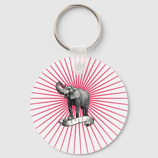Porte-clés Porte - clé Circus Elephant (Recto)