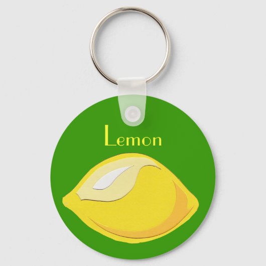 Porte-clés Porte - clé citron (Recto)