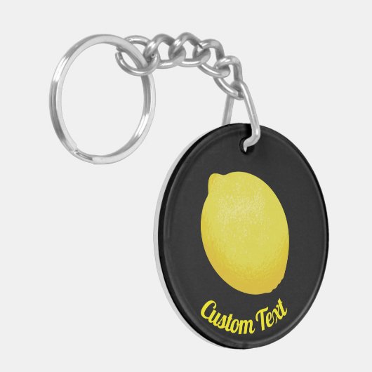 Porte-clés Porte - clé citron (Devant gauche)