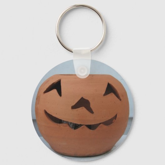 Porte-clés Porte - clé Citrouille souriant (Recto)