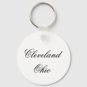 Porte-clés Porte - clé CLEVELAND OHIO (Verso)