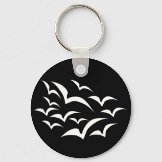 Porte-clés Porte - clé Cloud Bat Blanc (Recto)