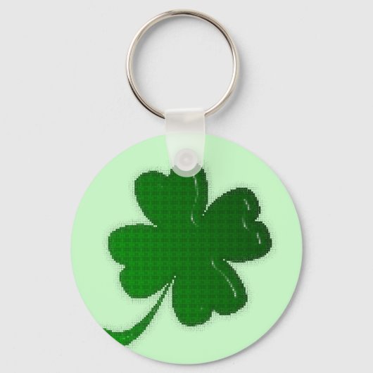 Porte-clés Porte - clé - Clover à quatre feuilles (Recto)