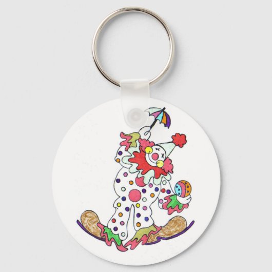 Porte-clés Porte - clé clown (Recto)