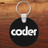 Porte-clés Porte - clé Coder (Recto)