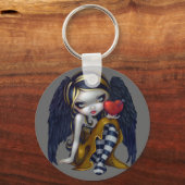 Porte-clés porte - clé "Coeur des ongles" (Recto)