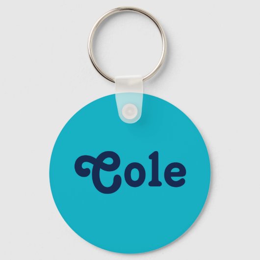 Porte-clés Porte - clé Cole (Recto)