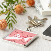 PORTE-CLÉS PORTE - CLÉ COLERF CUT HEART NAME (Côté)