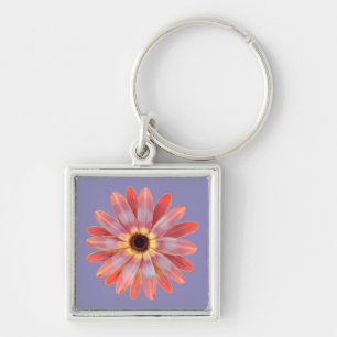 Porte-clés Porte - clé coloré Gerbera Daisy